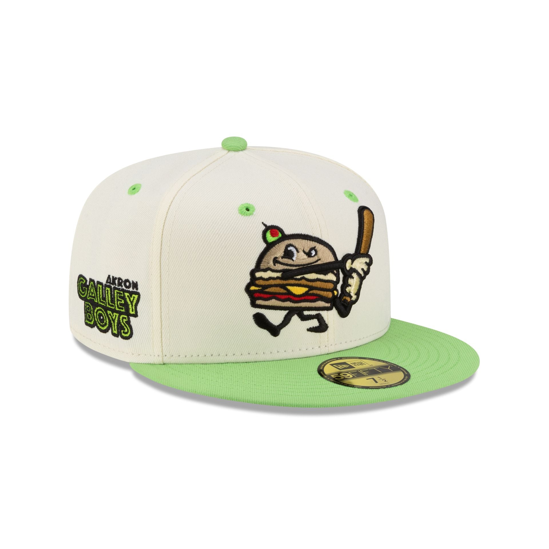 Akron Rubberducks Chrome Food Pack 59Fifty Fitted Hat