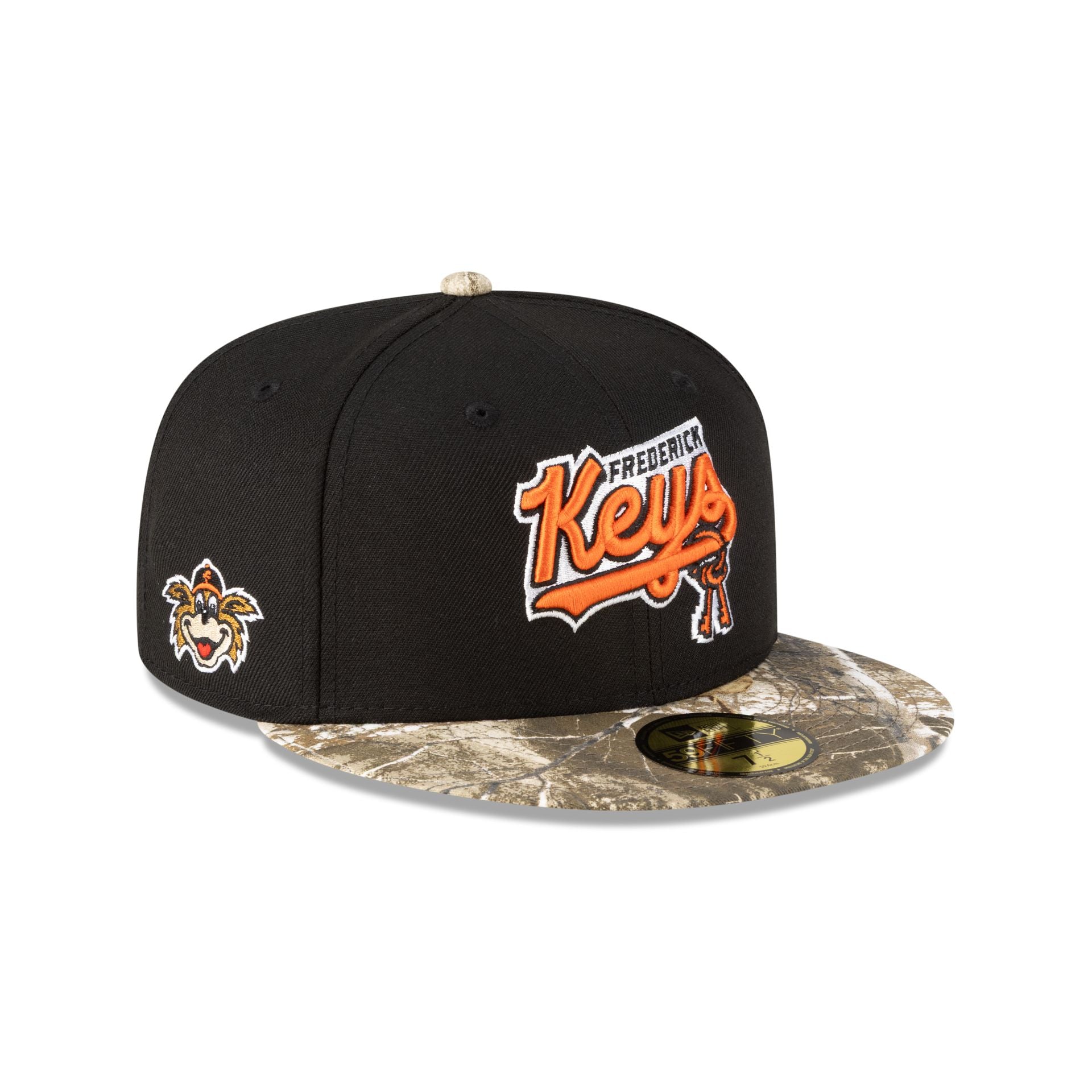 Frederick Keys Realtree Visor 59Fifty Fitted Hat