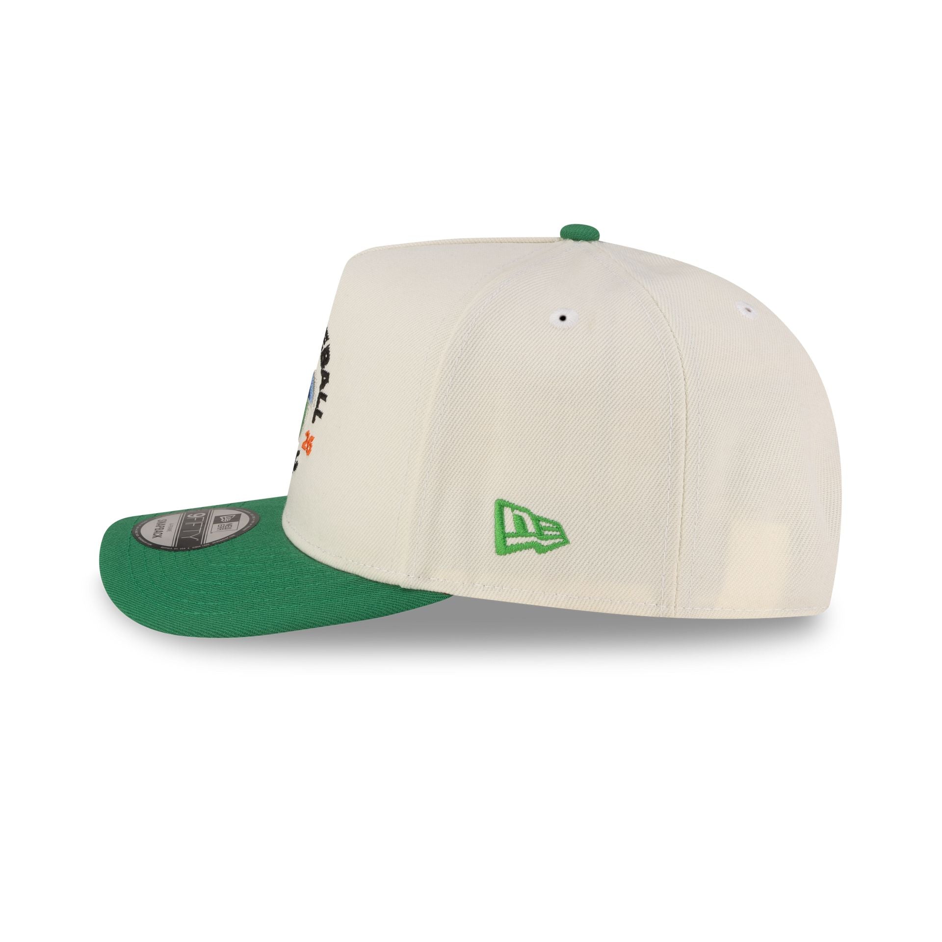 Canada 2026 World Baseball Classic Chrome White 9Fifty A-Frame Snapback Hat - Image 5