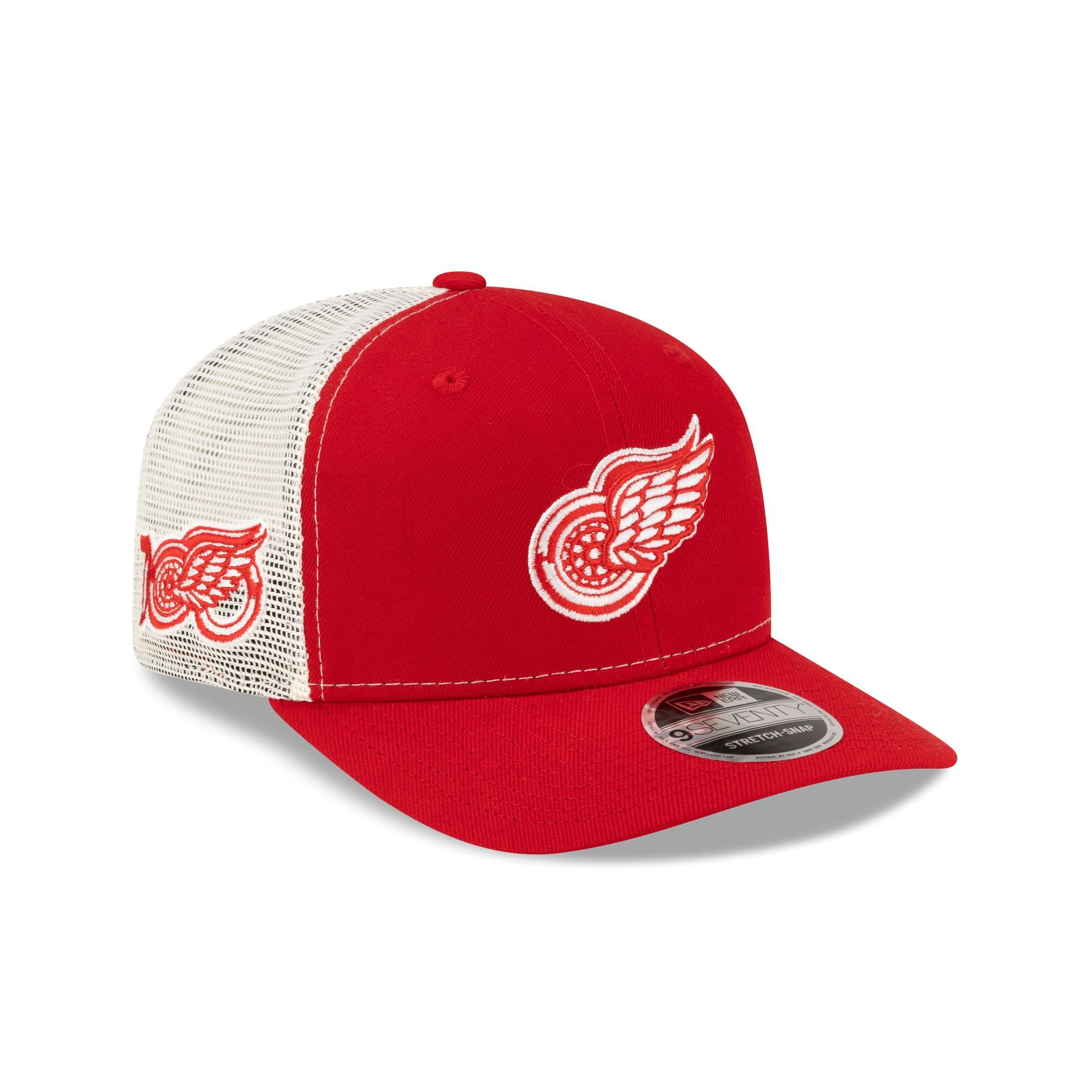 Detroit Red Wings 100Th Anniversary 9Seventy Trucker Hat