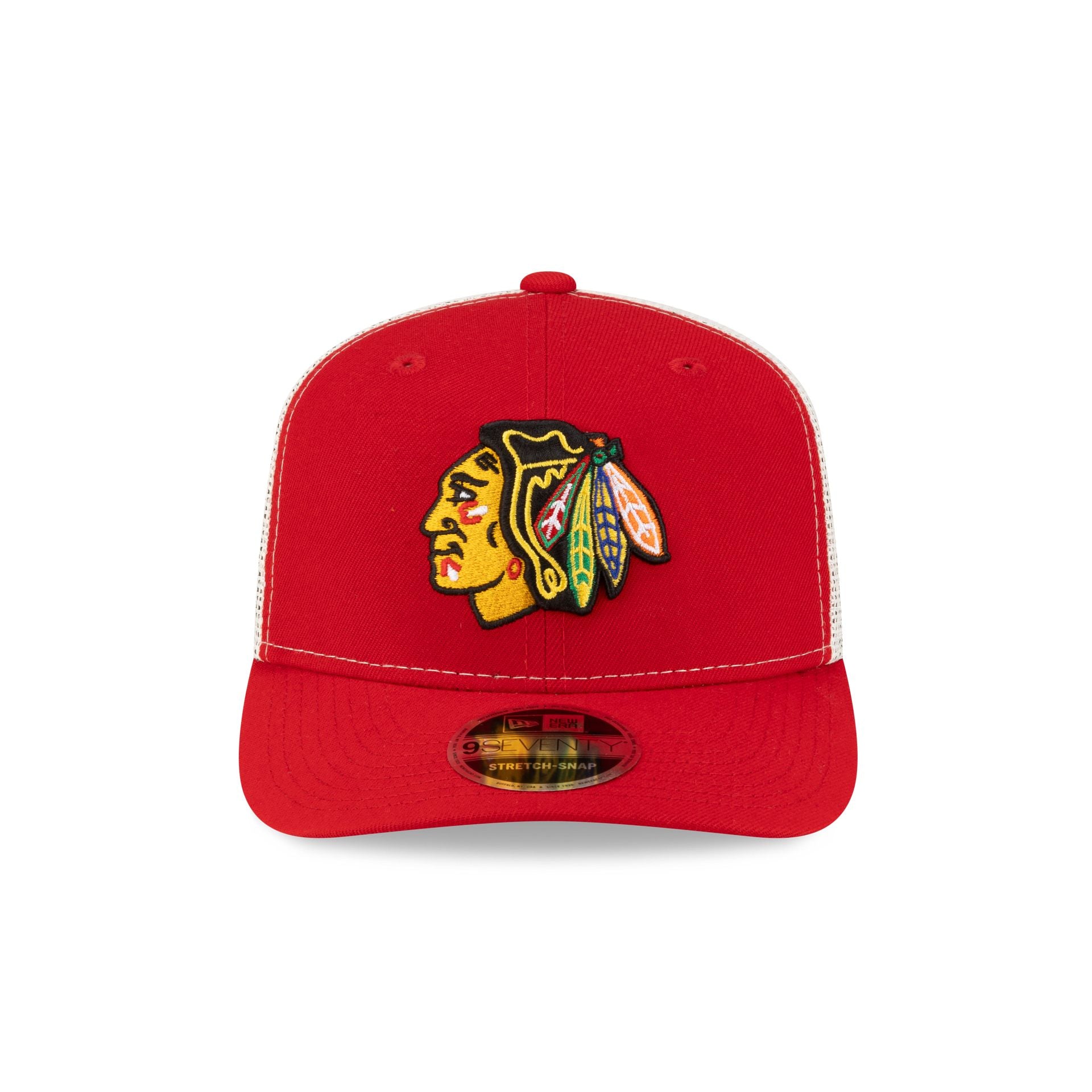 Alternative view of Chicago Blackhawks 100Th Anniversary 9Seventy Trucker Hat