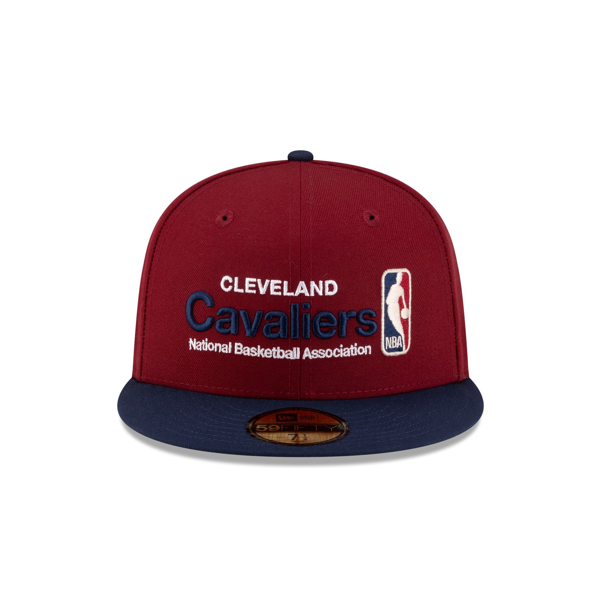 Alternative view of Cleveland Cavaliers 2010-2017 Hardwood Classics Sign Stack 59Fifty Fitted Hat