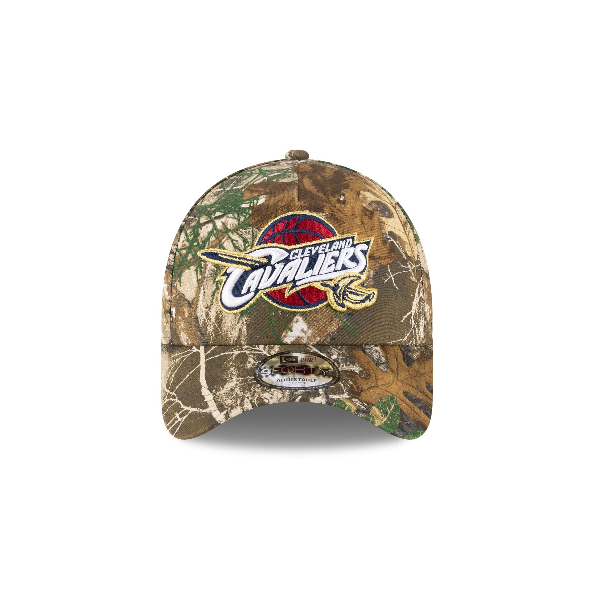 Alternative view of Cleveland Cavaliers 2010-2017 Hardwood Classics Realtree 9Forty A-Frame Snapback Hat