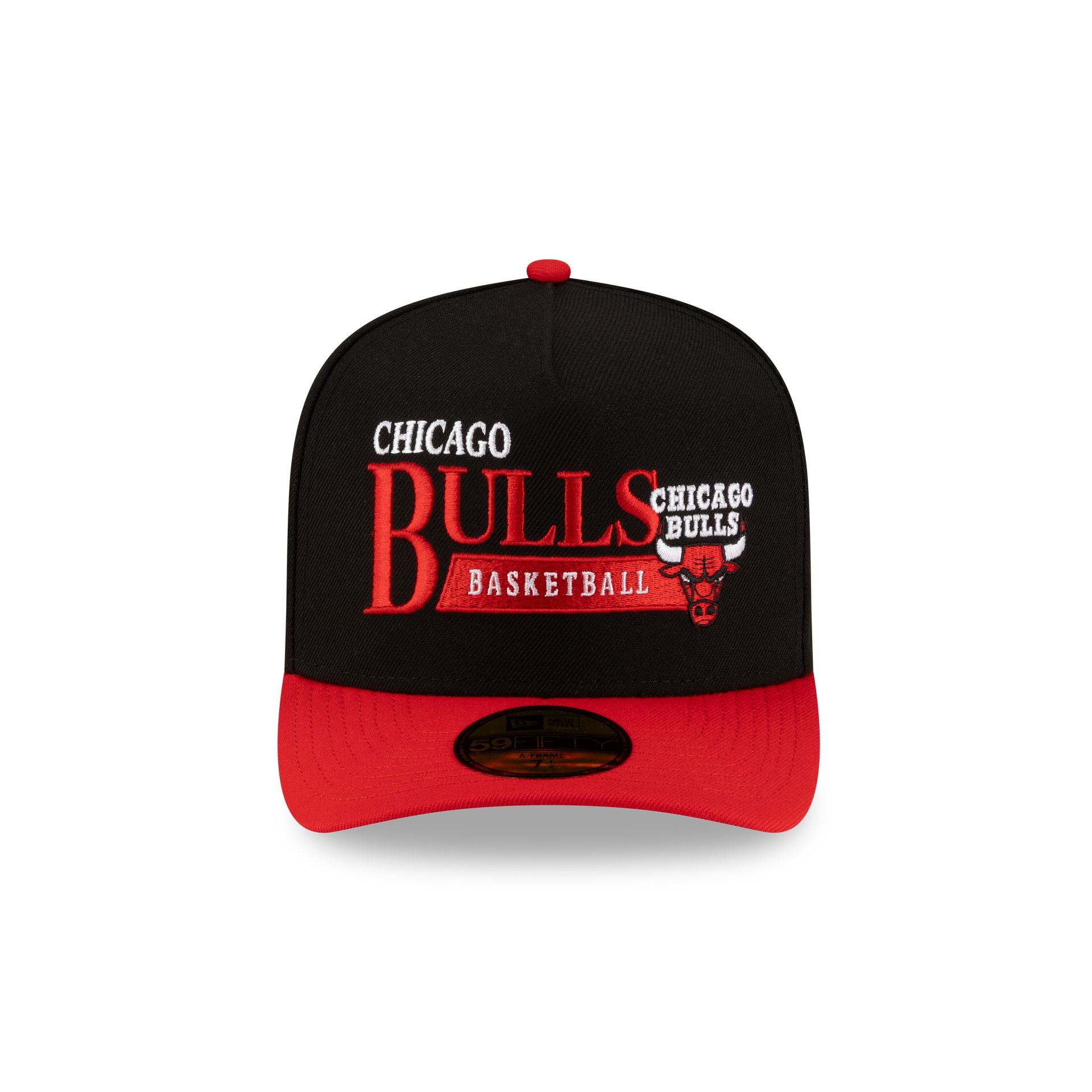 Alternative view of Chicago Bulls 1966-Present Hardwood Classics Liner 59Fifty A-Frame Fitted Hat