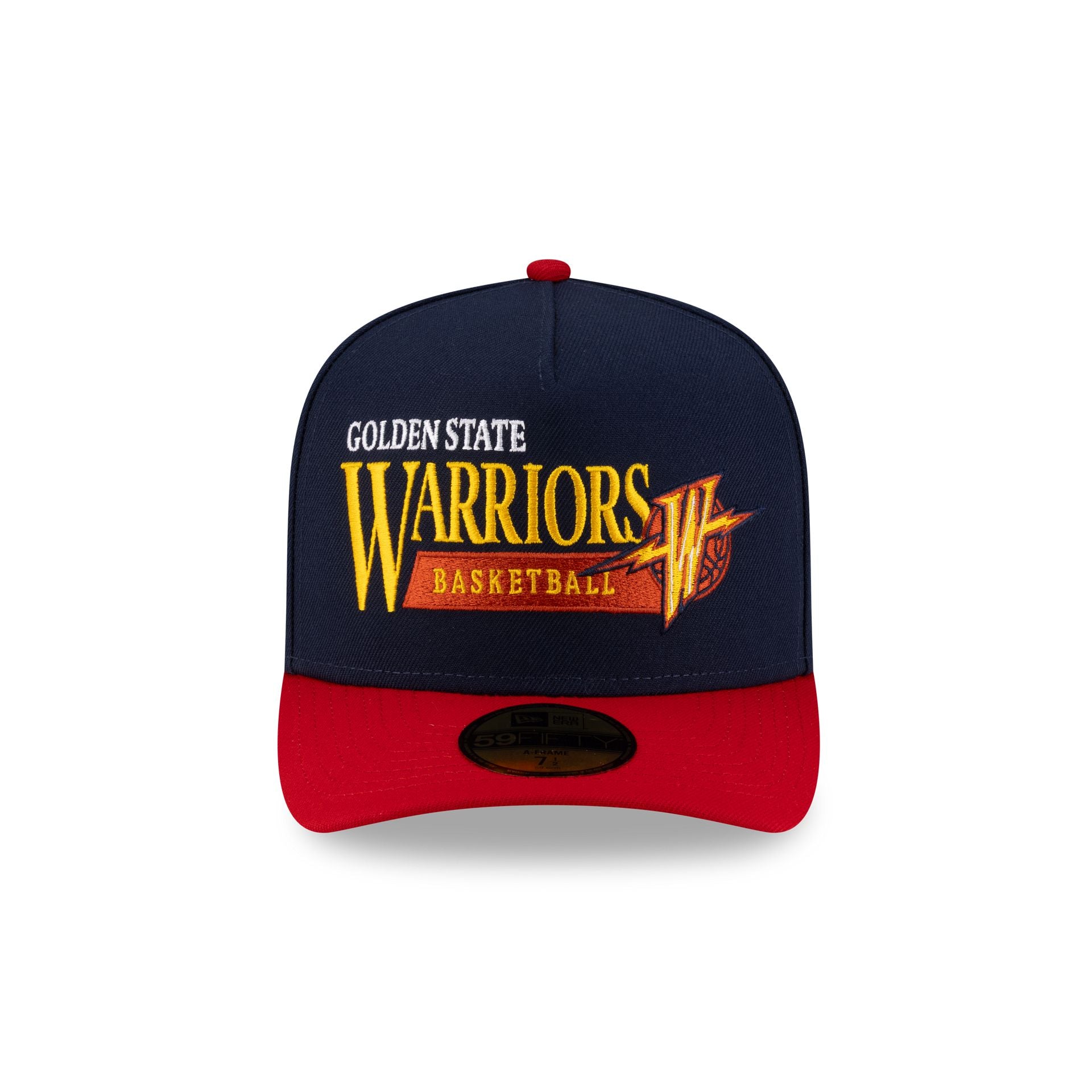 Alternative view of Golden State Warriors 1997-2010 Hardwood Classics Liner 59Fifty A-Frame Fitted Hat