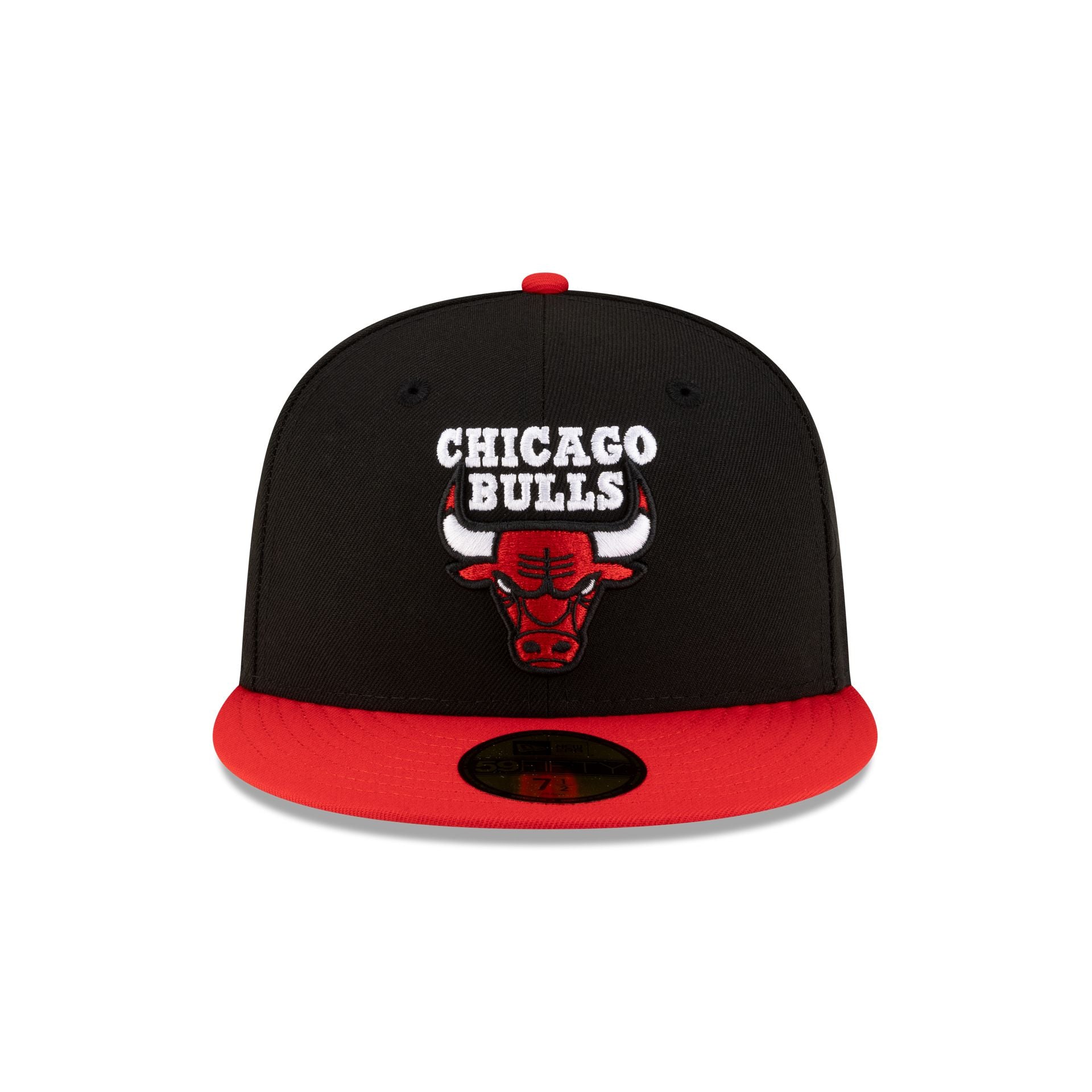 Alternative view of Chicago Bulls 1966-Present Hardwood Classics Black 59Fifty Fitted Hat