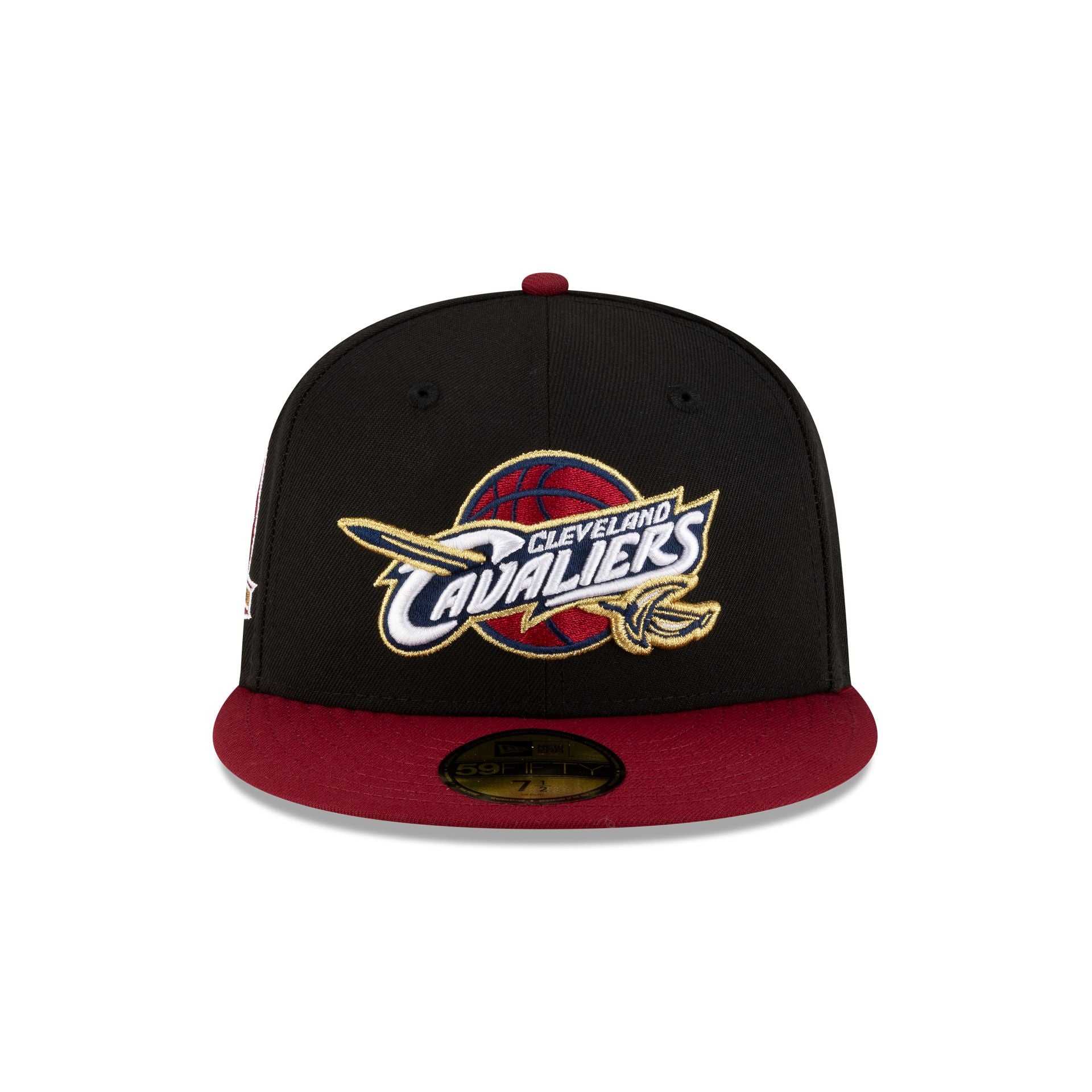 Alternative view of Cleveland Cavaliers 2010-2017 Hardwood Classics Black 59Fifty Fitted Hat