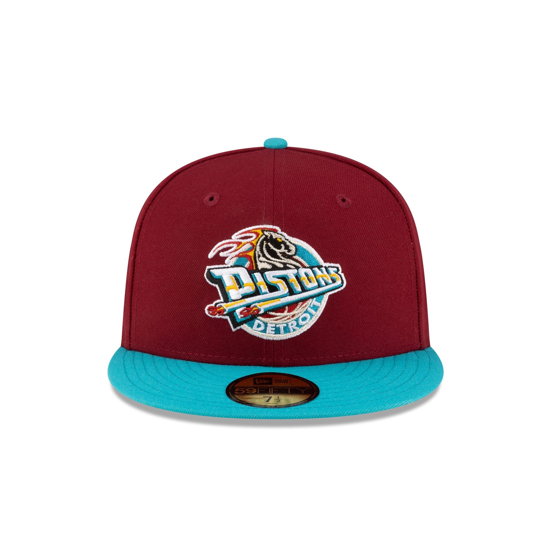 Alternative view of Detroit Pistons 1996-2001 Hardwood Classics Express 59Fifty Fitted Hat