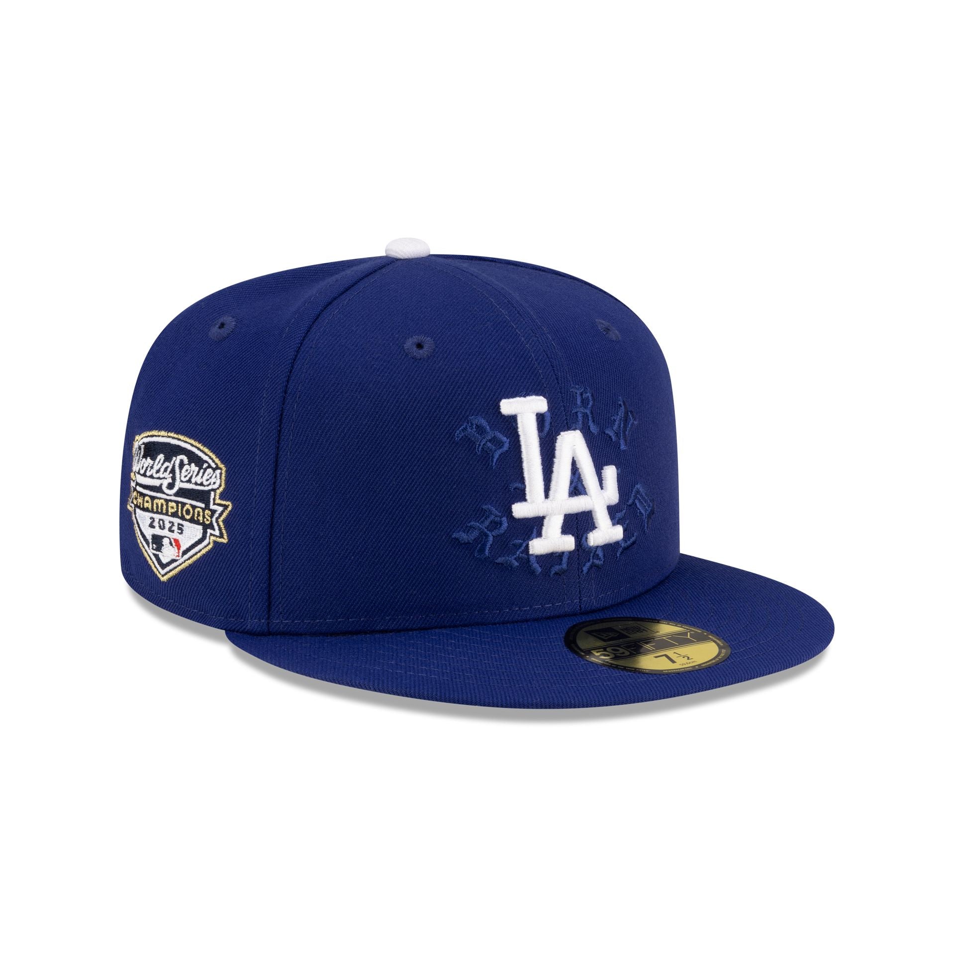 Born X Raised Los Angeles Dodgers 2025 World Series Champions 59Fifty Fitted Hat