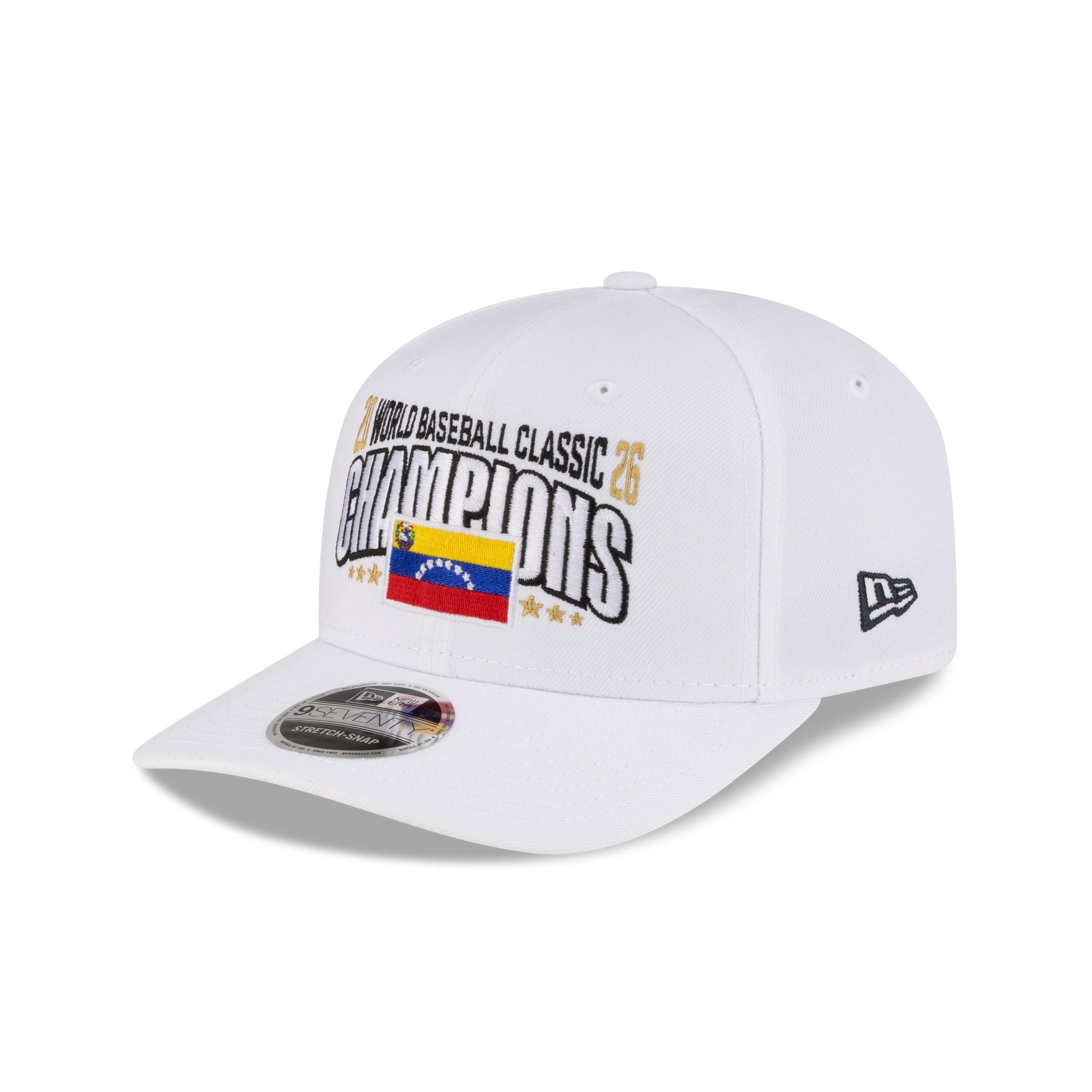 2026 World Baseball Classic Champions Venezuela 9Seventy Stretch-Snap Hat