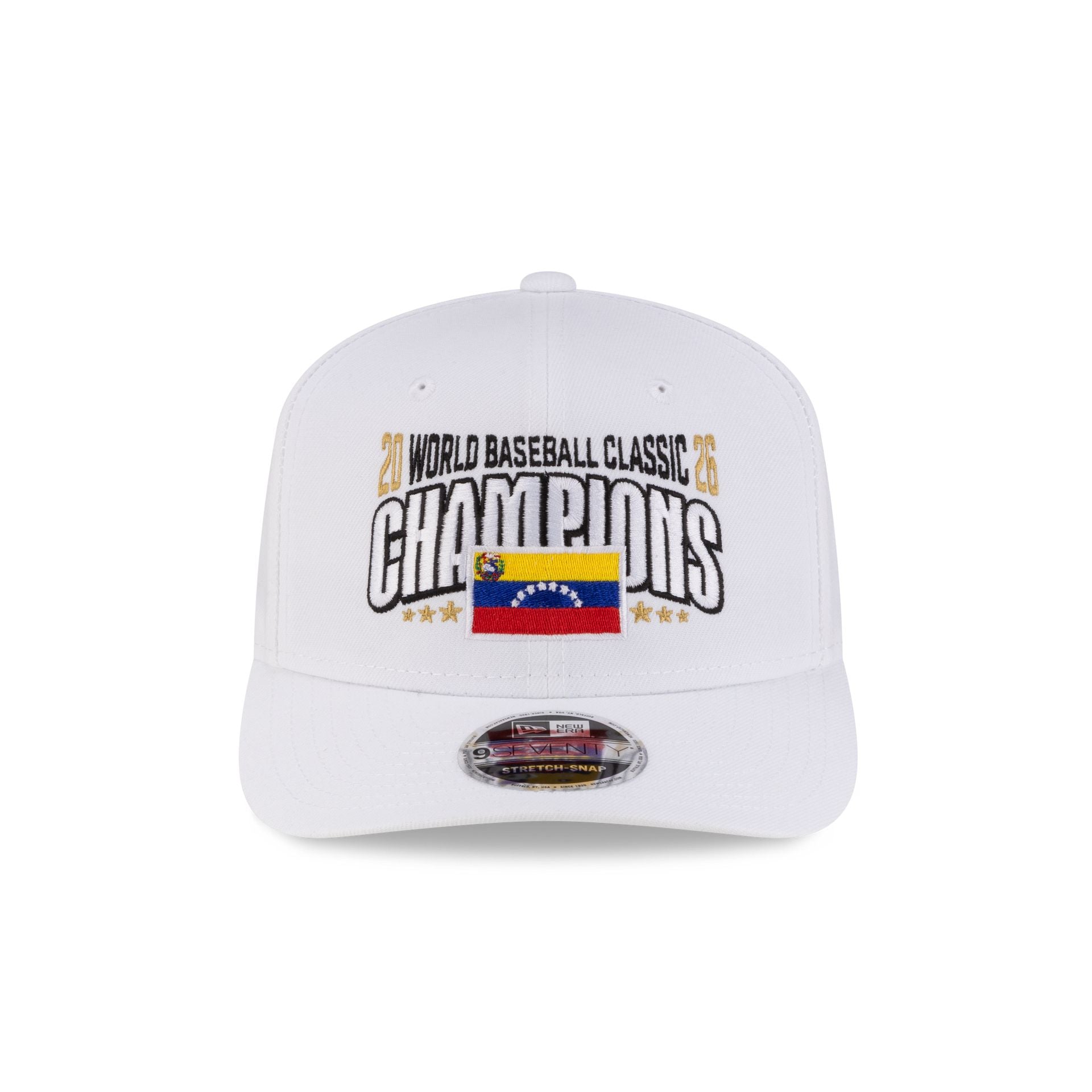 Alternative view of 2026 World Baseball Classic Champions Venezuela 9Seventy Stretch-Snap Hat