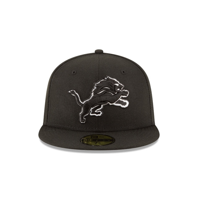 Alternative view of Detroit Lions Basic 59Fifty Fitted Hat