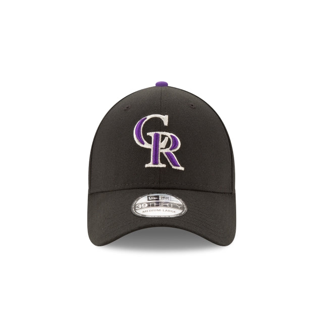 Alternative view of Colorado Rockies Team Classic 39Thirty Stretch Fit Hat