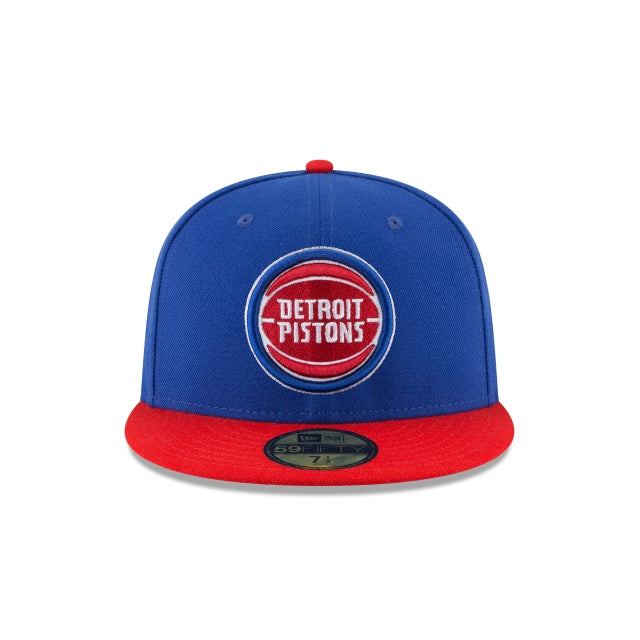 Alternative view of Detroit Pistons 2Tone 59Fifty Fitted Hat
