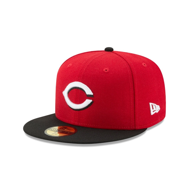 Cincinnati Reds Authentic Collection Road 59Fifty Fitted Hat