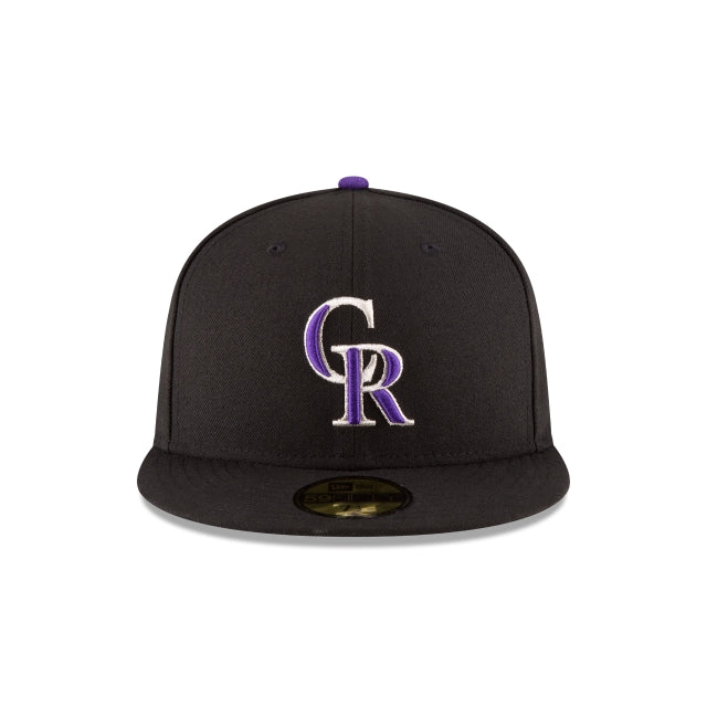 Alternative view of Colorado Rockies Authentic Collection 59Fifty Fitted Hat
