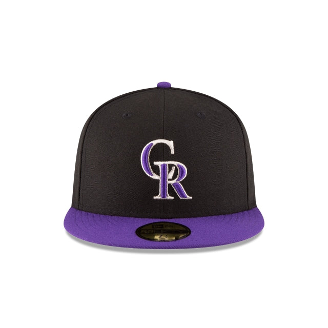 Alternative view of Colorado Rockies Authentic Collection Alt 59Fifty Fitted Hat
