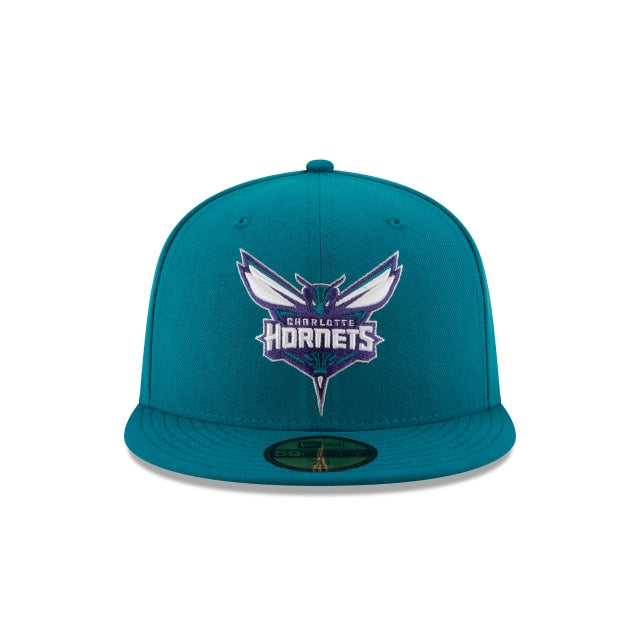 Alternative view of Charlotte Hornets Team Color 59Fifty Fitted Hat