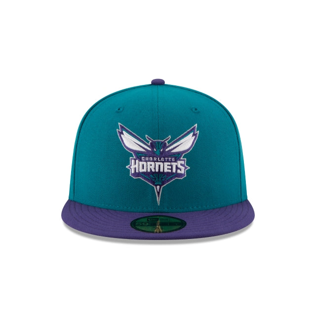 Alternative view of Charlotte Hornets 2Tone 59Fifty Fitted Hat