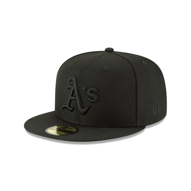 Athletics Blackout Basic 59Fifty Fitted Hat