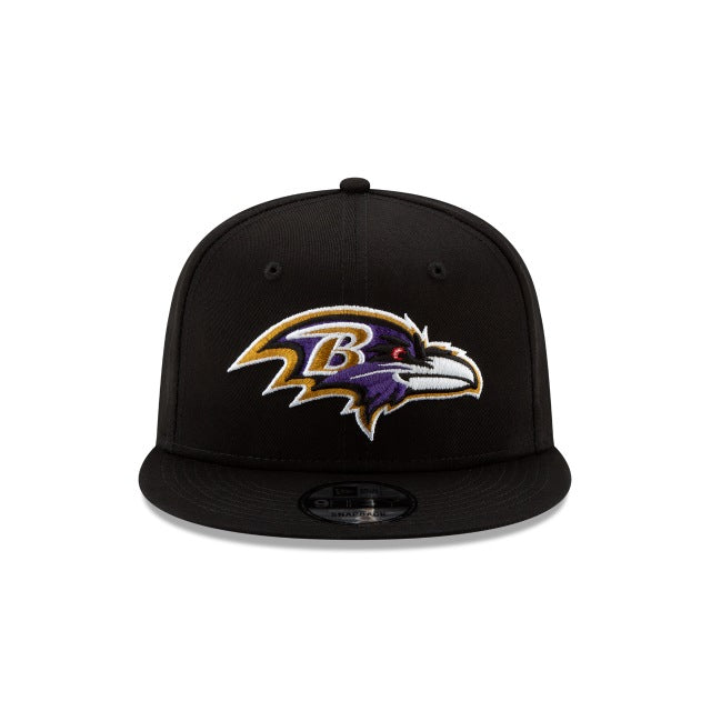 Alternative view of Baltimore Ravens Black 9Fifty Snapback Hat
