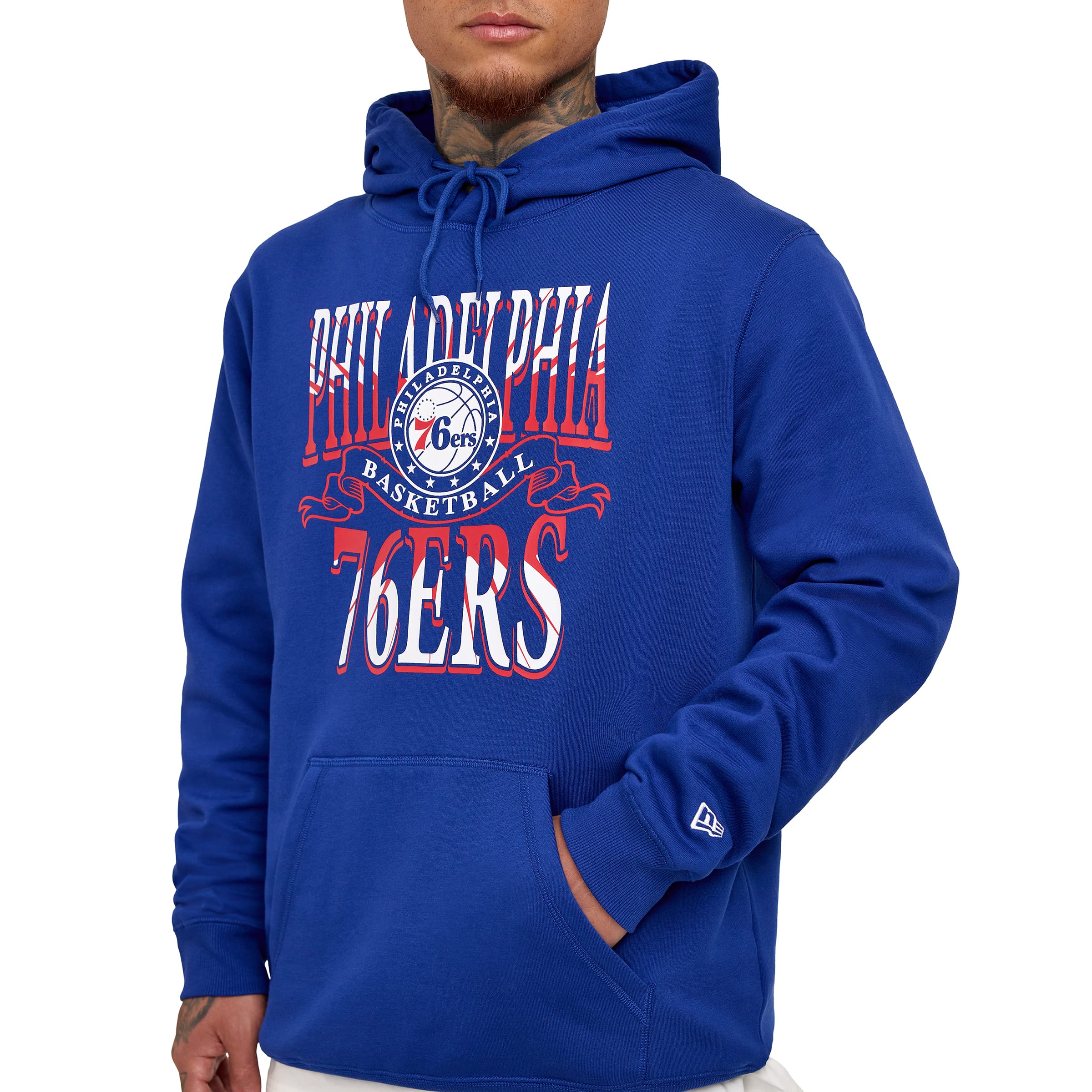 Alternative view of Golden State Warriors Sport Classics Blue Hoodie