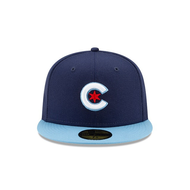 Alternative view of Chicago Cubs City Connect 59Fifty Fitted Hat